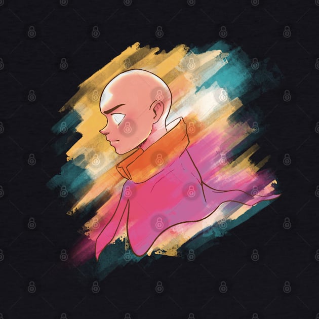 Aang - Avatar State by scout_mochi